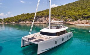 Join luxury yacht charter ABOVE & BEYOND on an immersive Greece yacht charter