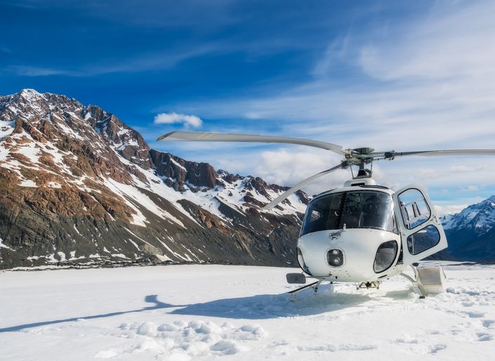 Best destinations for iconic heli-skiing yacht charters