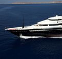 Superyacht charter ALFA NERO completes refit ahead of return to yacht charter market