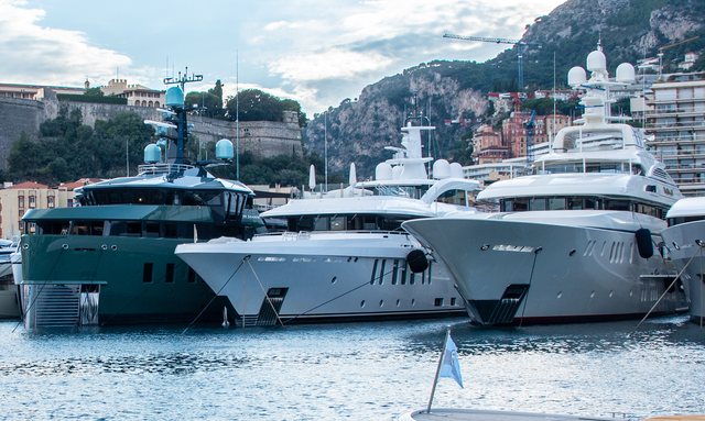 Opening day at the 2024 Monaco Yacht Show