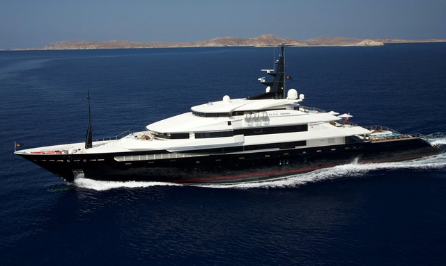 Superyacht charter ALFA NERO completes refit ahead of return to yacht charter market